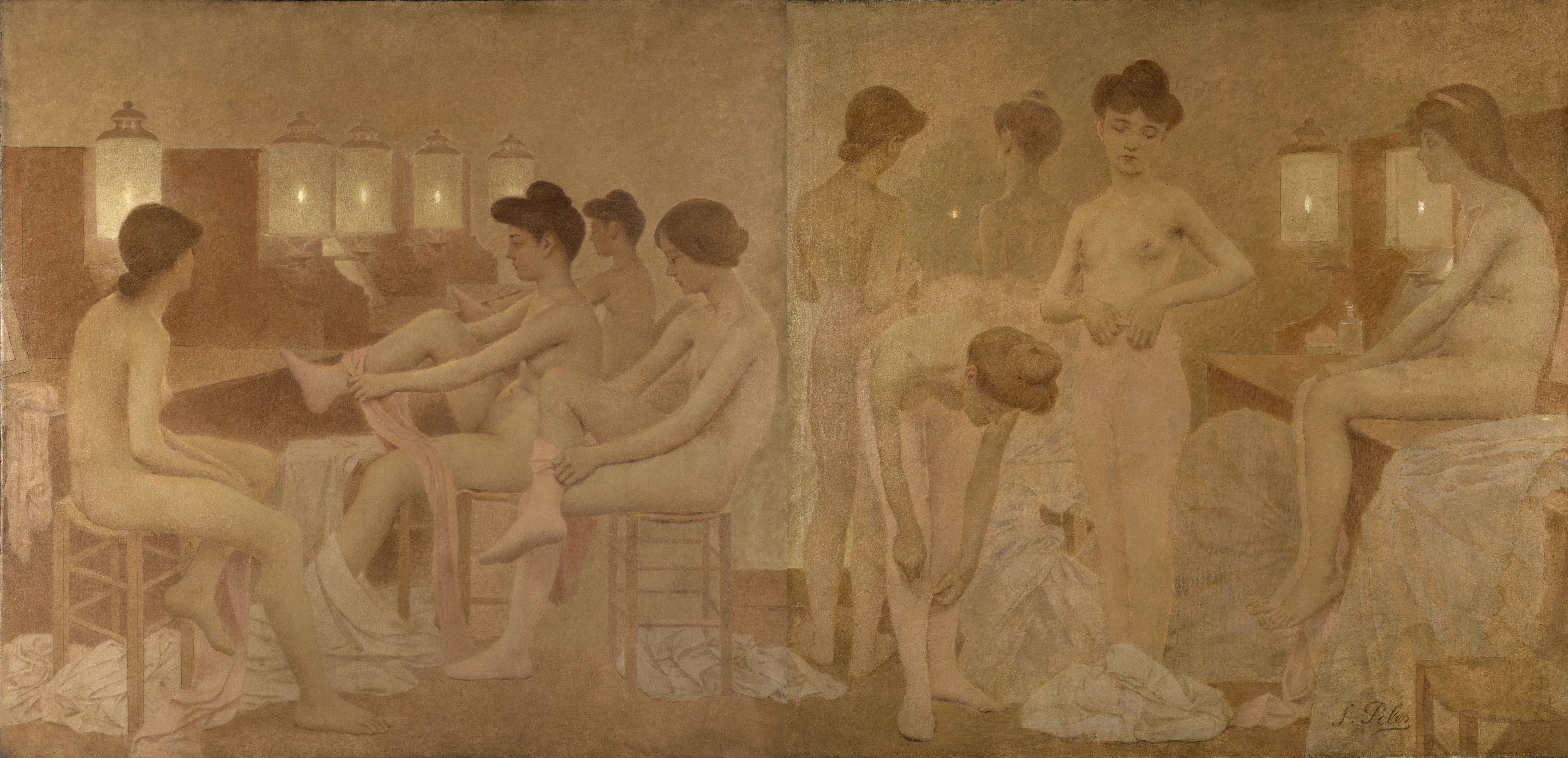 Fernand Pelez, Les Danseuses