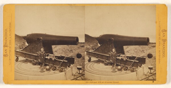 Eadweard J. Muybridge, 1670 and 1870 at Alcatraz Island.