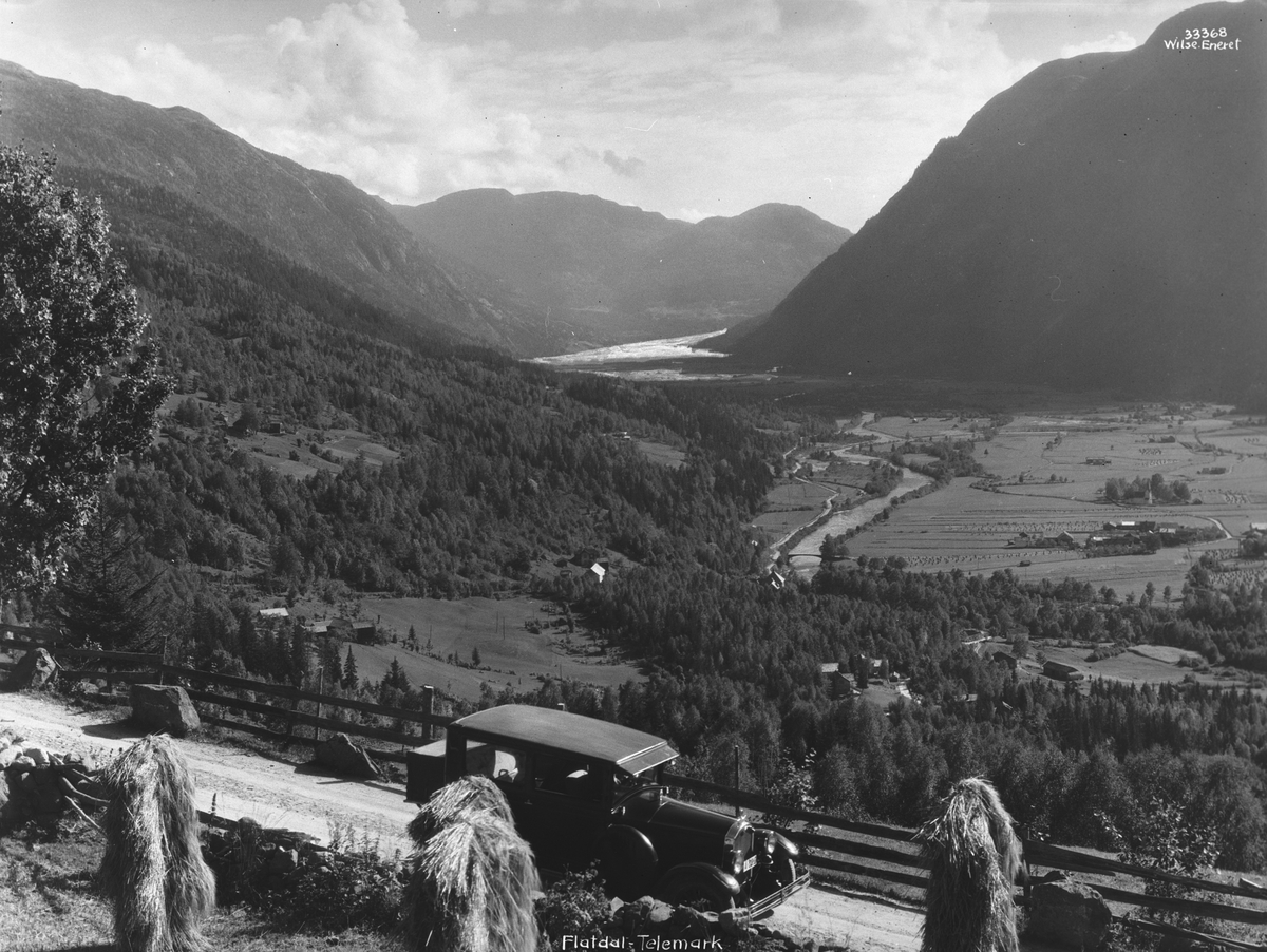 Anders Beer Wilse, Prot: Telemark - Flatdal, utsigt