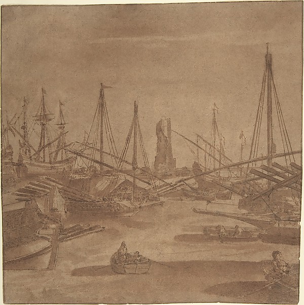 Claude Lorrain (Claude Gellée), View of Civitavecchia