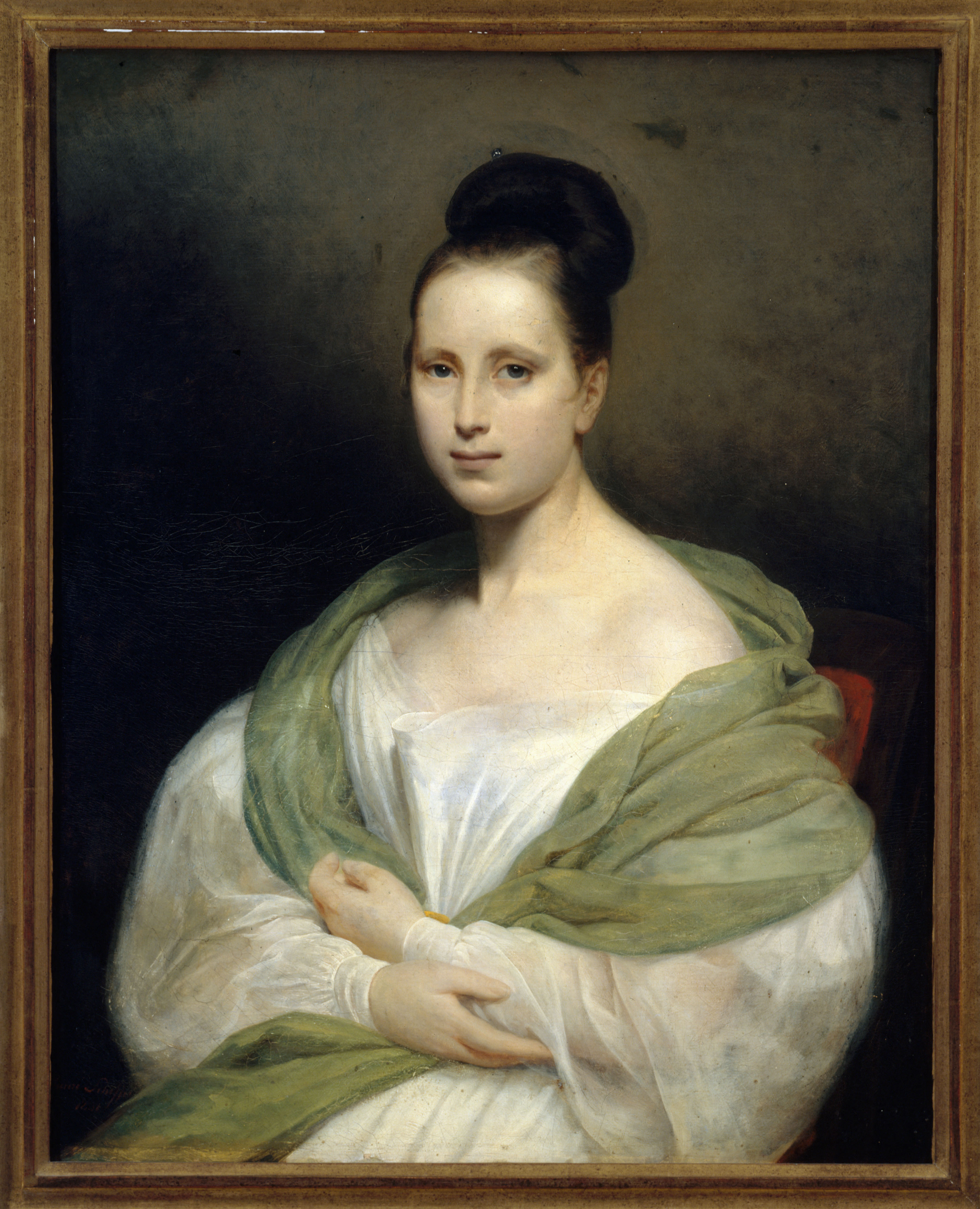 Henry Scheffer, Portrait d'Adélaïde Rousseau-Scheffer