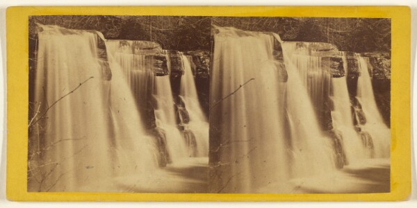 Edward and Henry T. Anthony & Co., The Glens of the Catskills. The Bastion Fall, Kauterskill Glen.