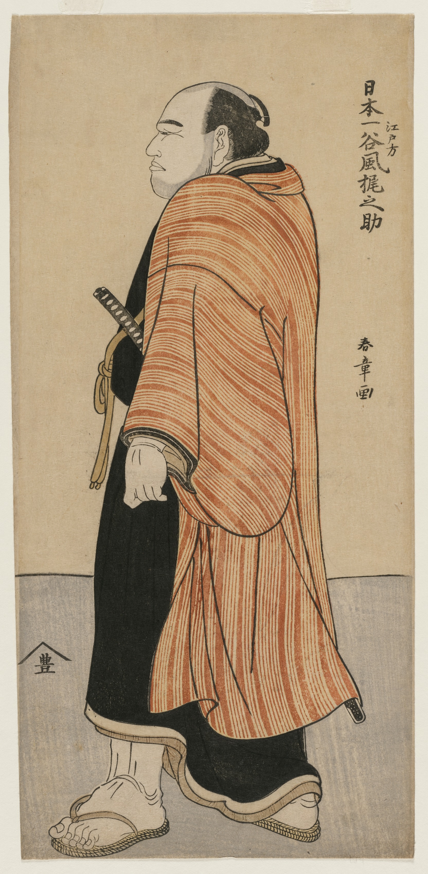 Katsukawa Shunshō, Tanikaze Kajinosuke