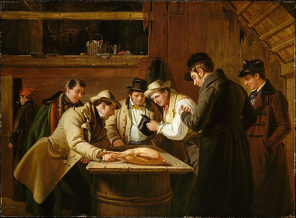 William Sidney Mount, The Raffle (Raffling for the Goose)
