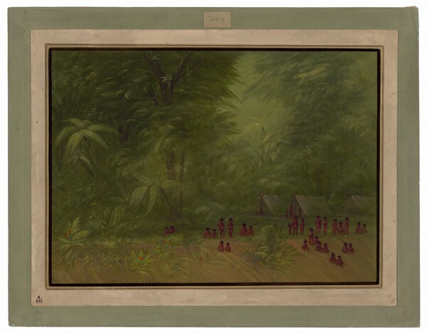 George Catlin, Indian Camp in the Forest