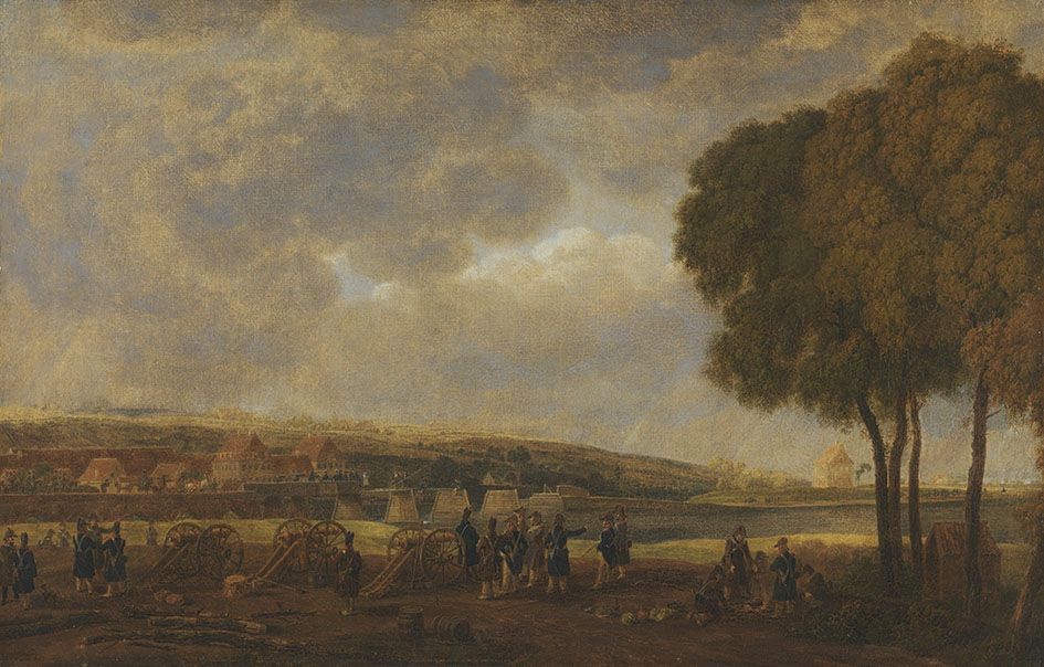 Wilhelm von Kobell, Der Donauübergang bei Donauwörth (Berthier-Zyklus)