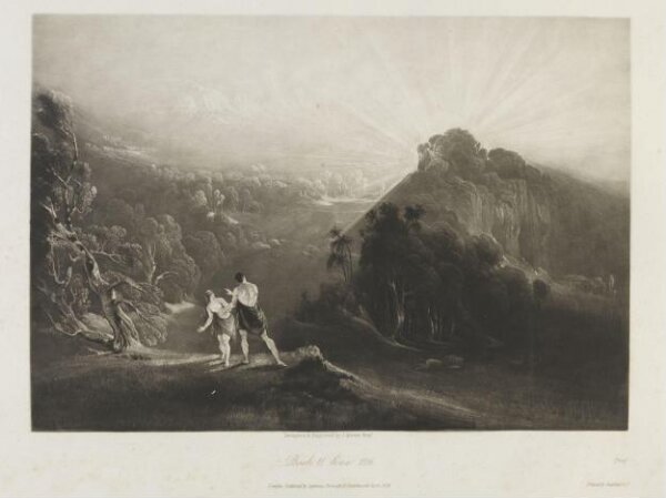 John Martin, Approach of Archangel Michael