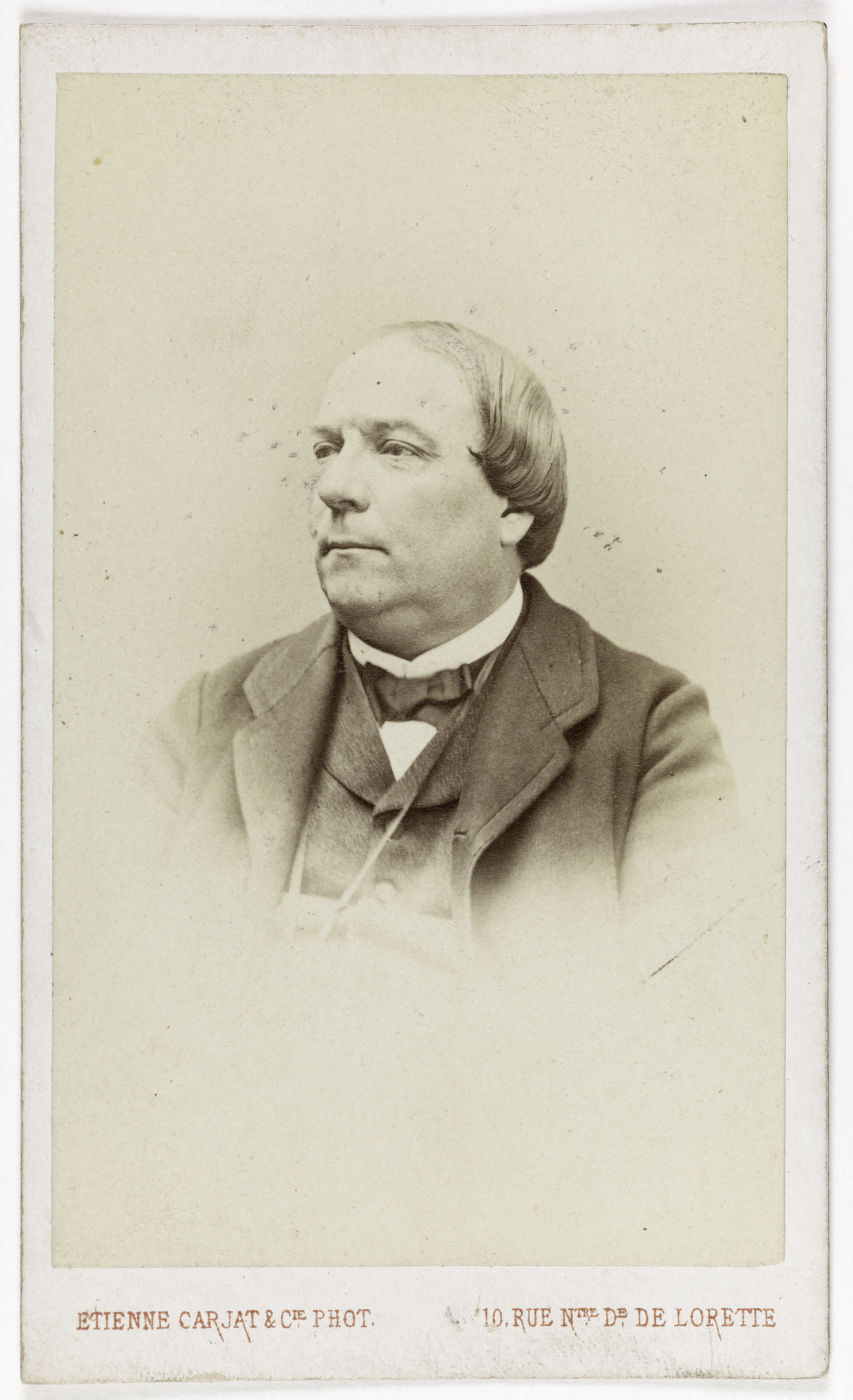 Carjat & Cie, Portrait de Gabriel Marty (1815-1894), acteur.
