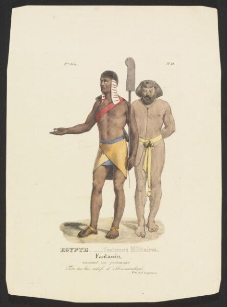 Godefroy Engelmann, Ancient Egyptian costume