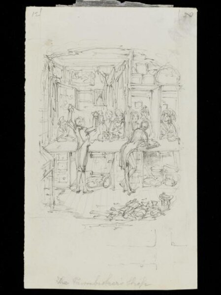 Cruikshank, George, Pawnbroker's Shop