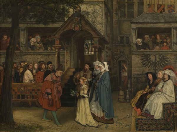 Henri Leys, The Guild of the Archers Welcomes Margaret of Austria