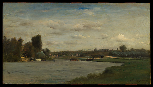 Charles-François Daubigny, Landscape on a River