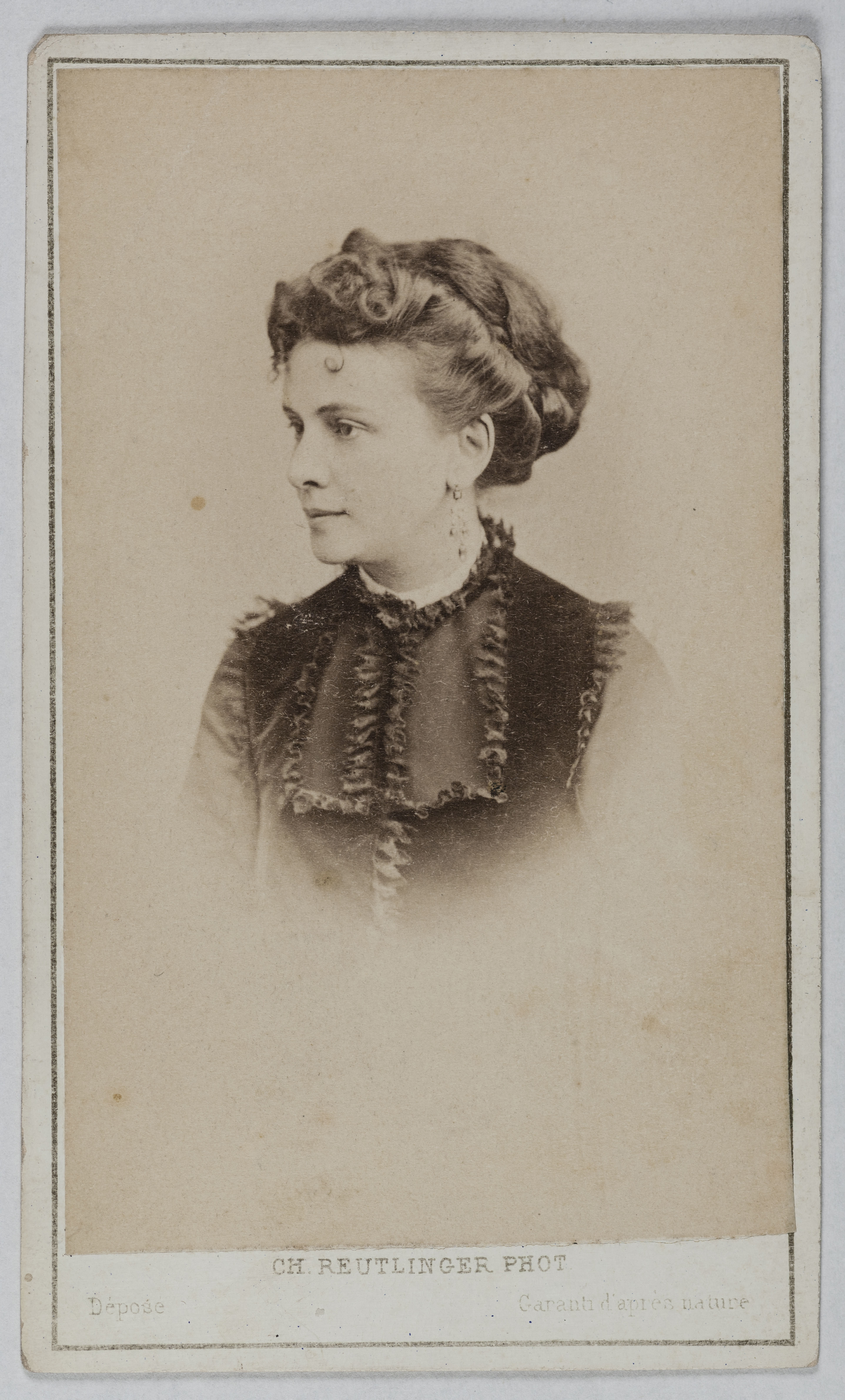 Charles Reutlinger, Portrait d'Essler Jane, (Augustine Jeanne Faessler, dite), (1836-1892), (actrice)