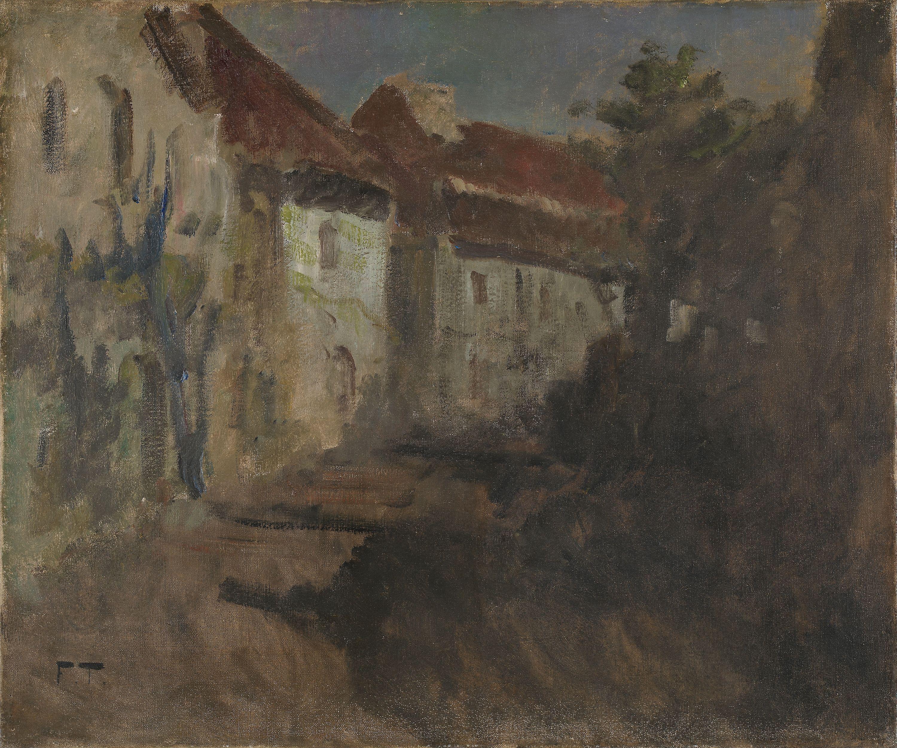 Frits Thaulow, Moonlight in Dieppe