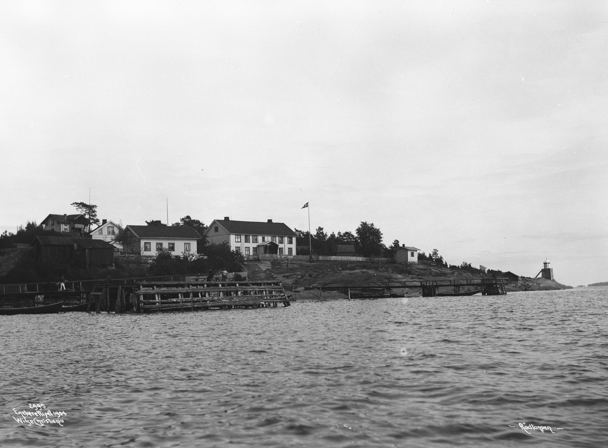 Anders Beer Wilse, Prot: Rødtangen - Toldboden og Dampskibsbryggen 18/7 1904