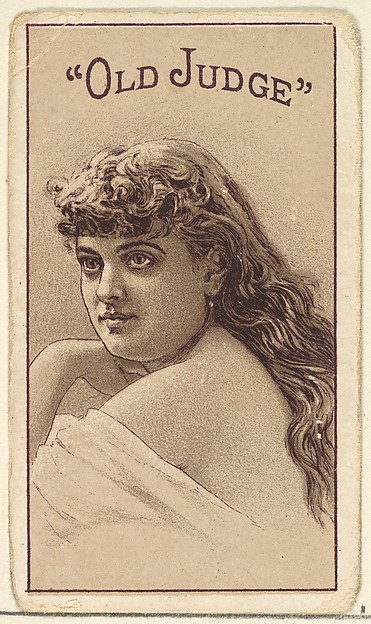 Goodwin & Company, Actress from the Old Judge series (N167) for Old Judge Cigarettes