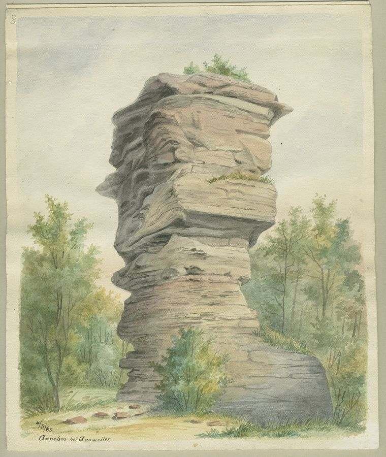 Fritz Bamberger, Annebos bei Annweiler
