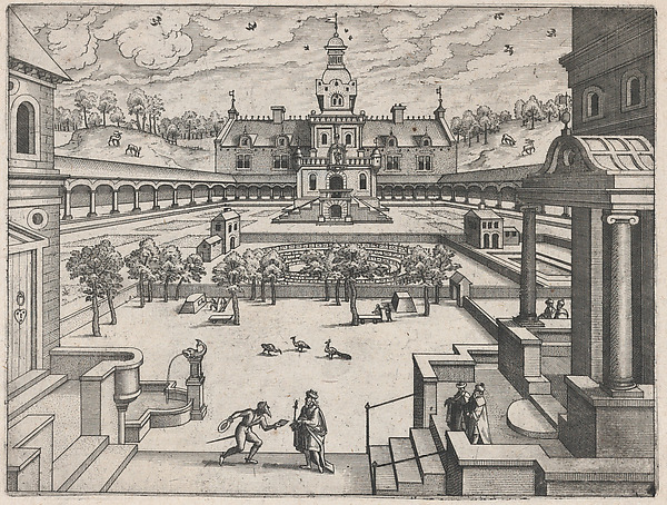 Lucas Gassel, Walled Garden