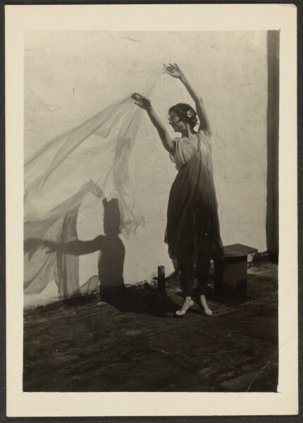 Louis Fleckenstein, [Dancer on Rooftop]