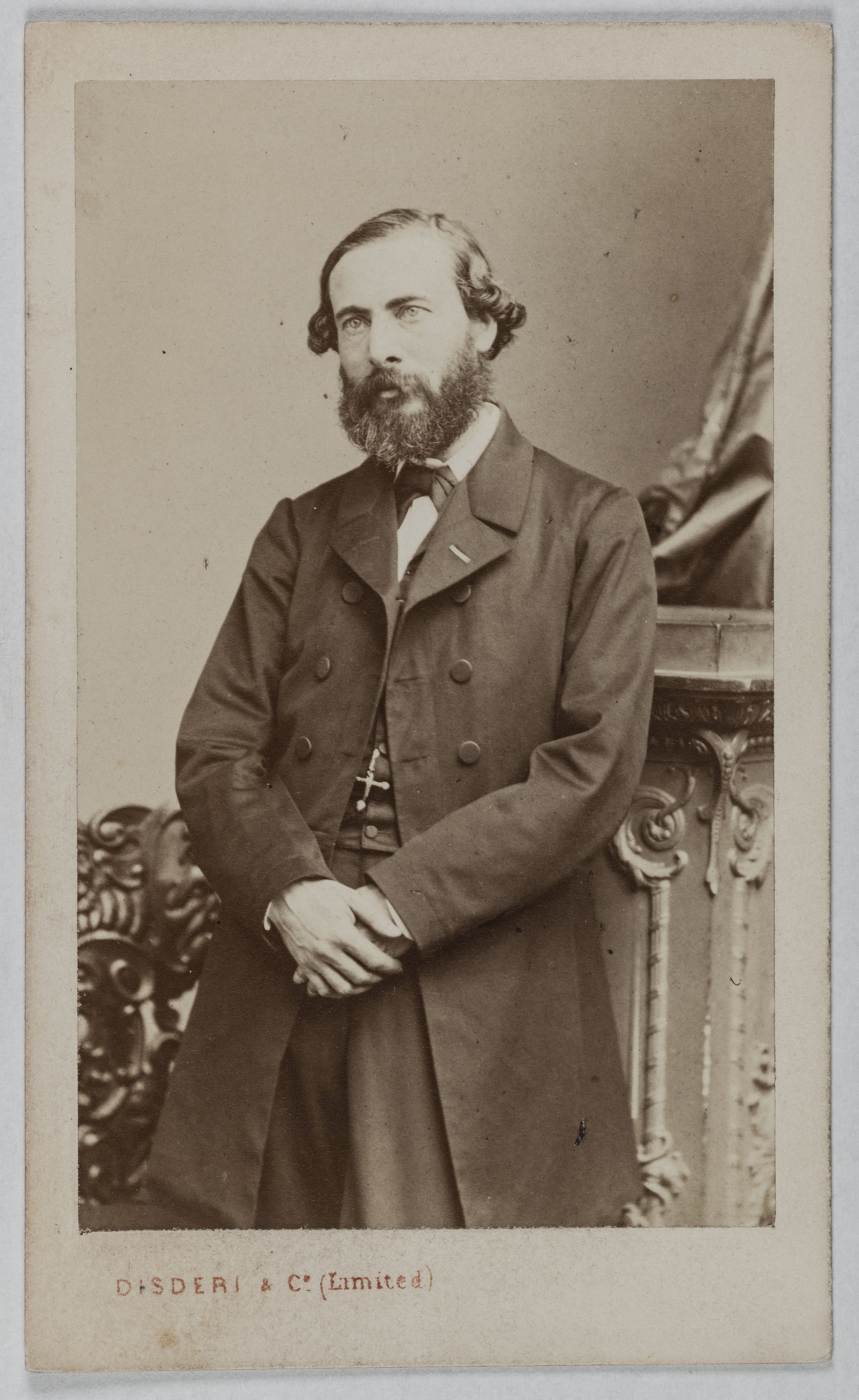 André-Adolphe-Eugène Disdéri, Portrait d'Edouard Frère (1819-1886), (peintre)