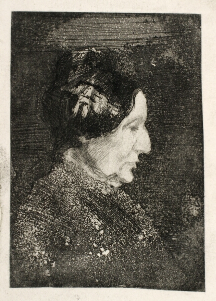 Oluf Hartmann, Kunstnerens moder