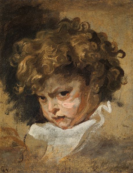 Anthony van Dyck, Study of a Child's Head