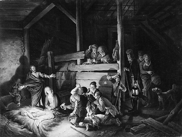 Christian Wilhelm Ernst Dietrich, The Adoration of the Shepherds