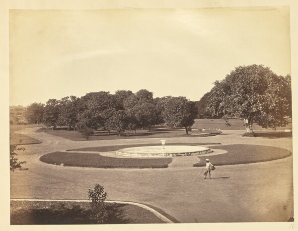 Unknown, [Park with a Roundabout, India]