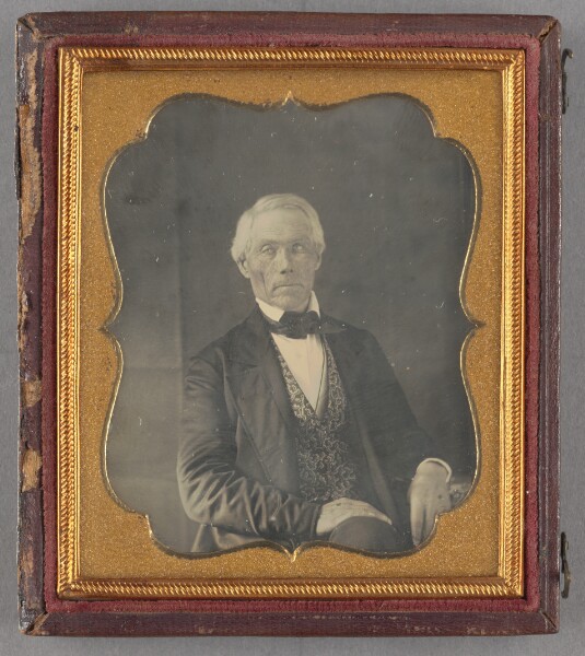 Unknown, [Portrait of an Elderly Seated Man]