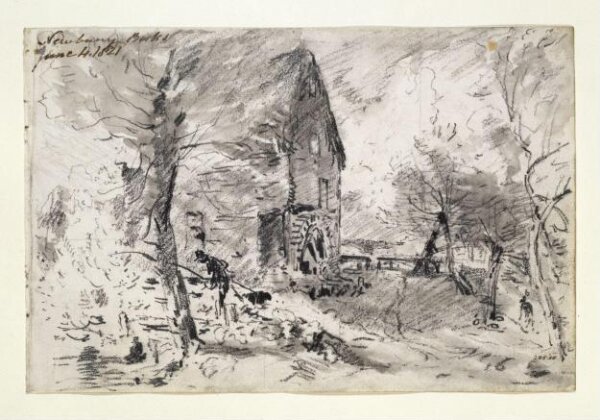 Constable, John (RA), A water-mill at Newbury, Berks.