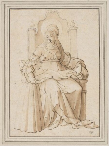 Unknown, The Education of the Virgin