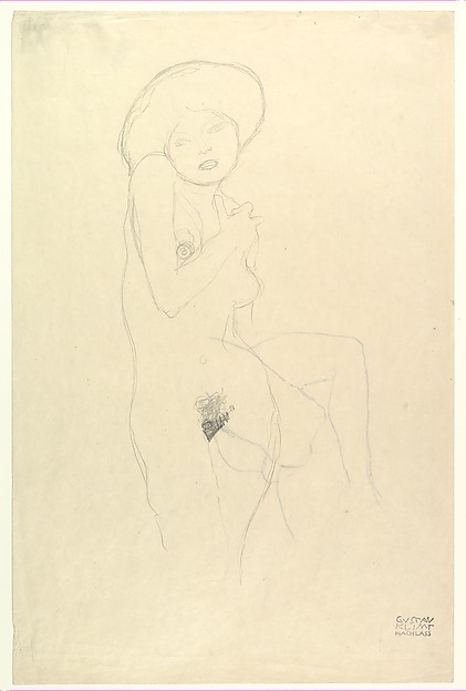 Gustav Klimt, Standing Nude