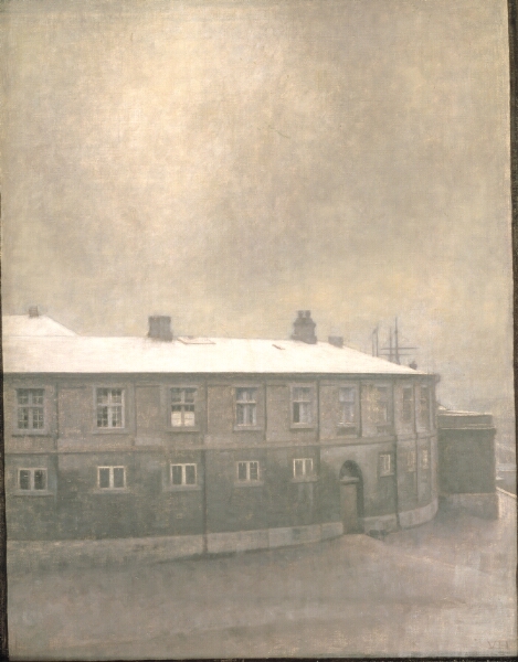 Vilhelm Hammershøi, Fra det gamle Christiansborg