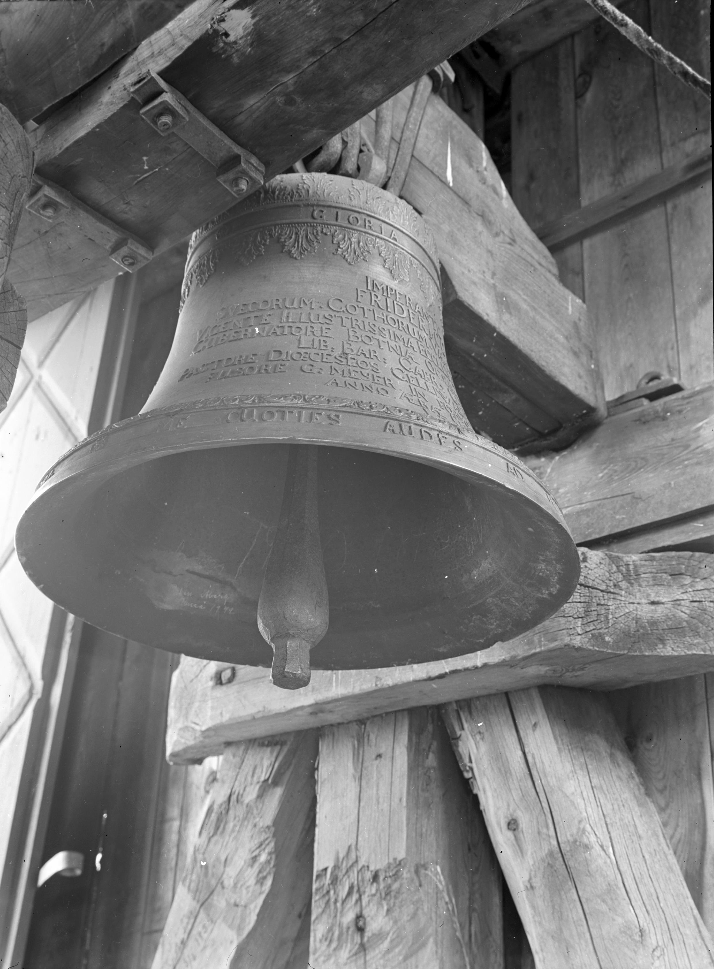 Iwar Anderson, Gällivare, gamla kyrkan