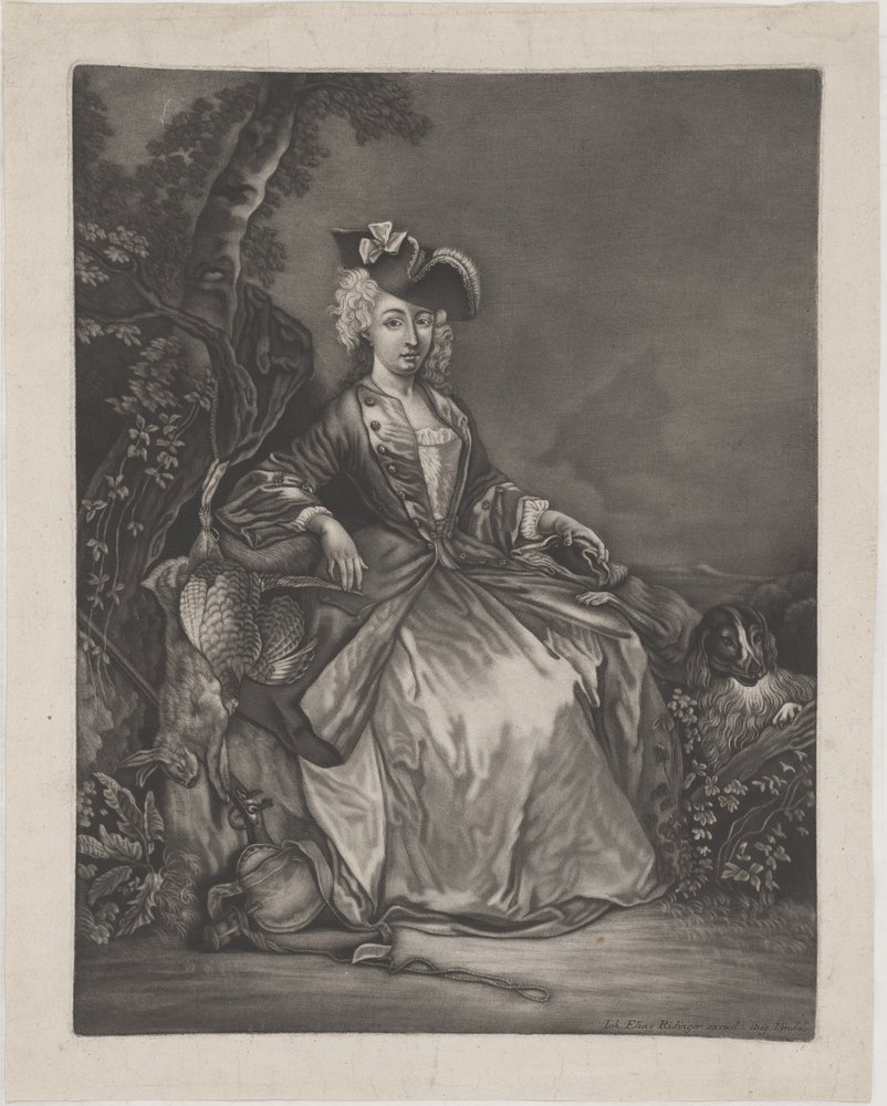 Johann Elias Ridinger, Retour de Chasse