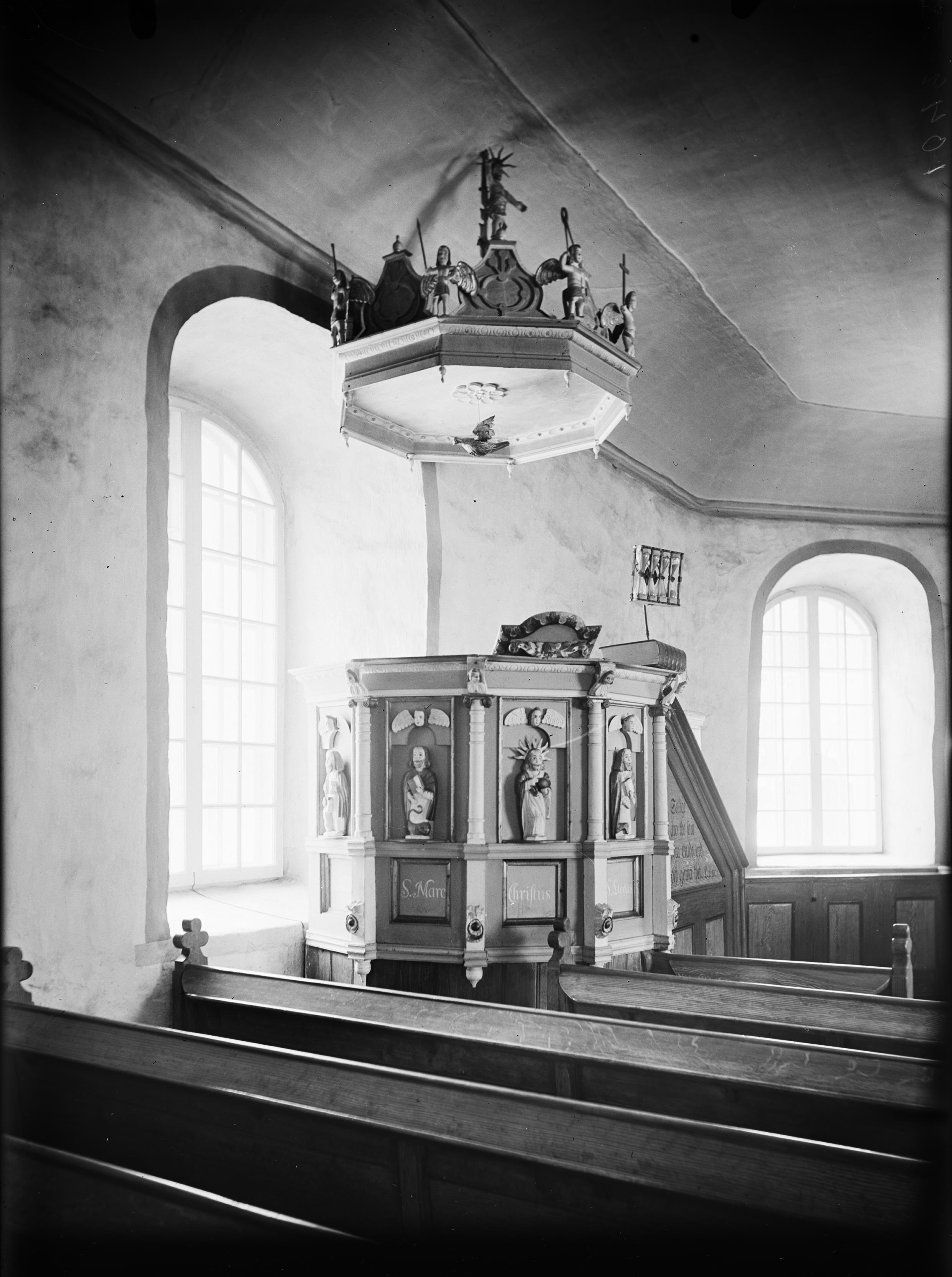 Axel Forssén, Magra kyrka