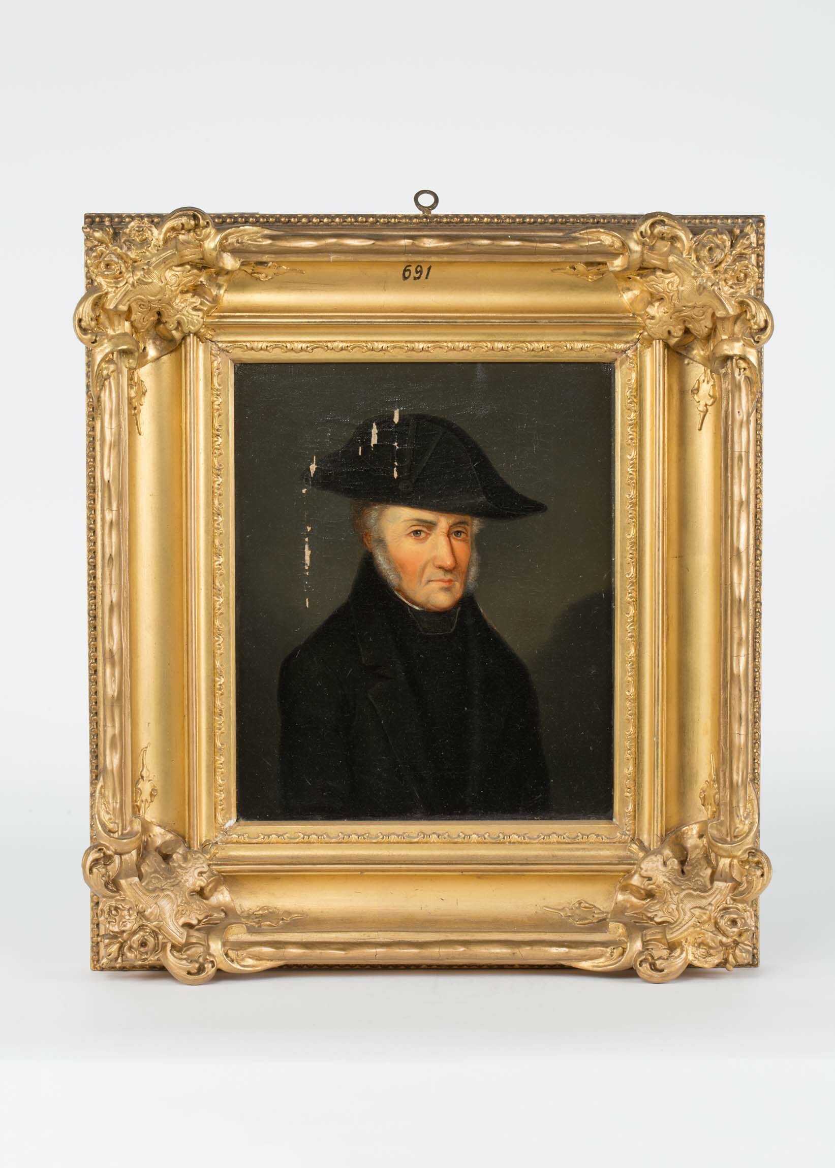 Kajetan Kreuzer, Ölgemälde "Kajetan Kreuzer", wohl Johann Baptist Laule, Furtwangen, um 1860