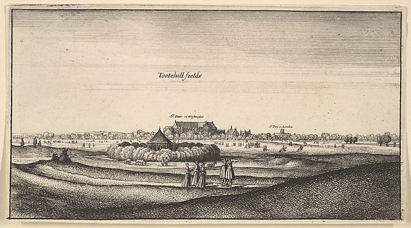 Wenceslaus Hollar, Tootehill fields (Tothill Fields, London)