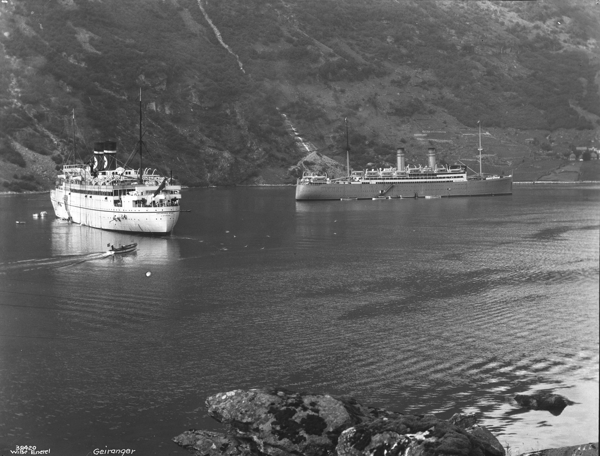 Anders Beer Wilse, Prot: Geirangerfjord Marok Konv: Geiranger Stavangerfjord og Andora star