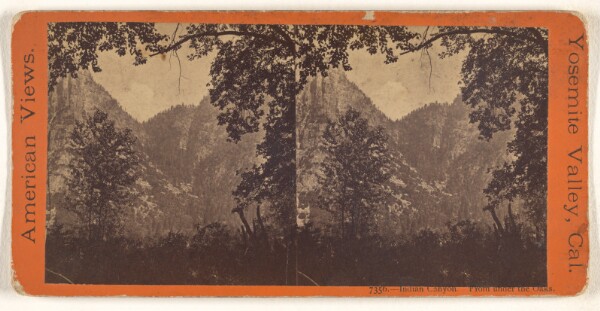 Edward and Henry T. Anthony & Co., Indian Canyon. From under the Oaks. [Yosemite]