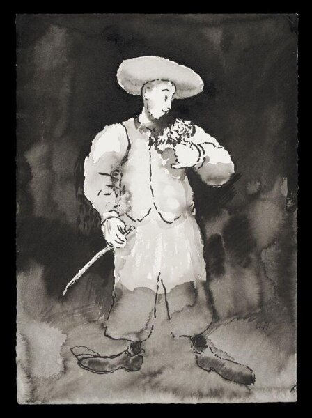 Albert Houthuesen, Painting