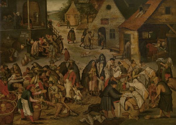 Pieter Brueghel II, The Seven Acts of Mercy