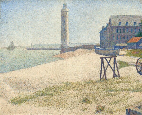 Georges Seurat, The Lighthouse at Honfleur