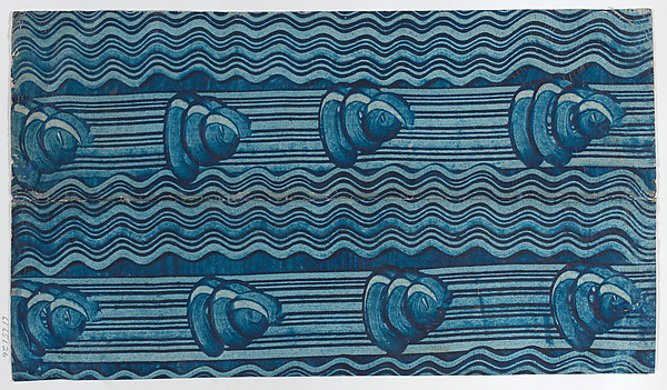 Anonymous, Book cover with overall fruit and floral pattern