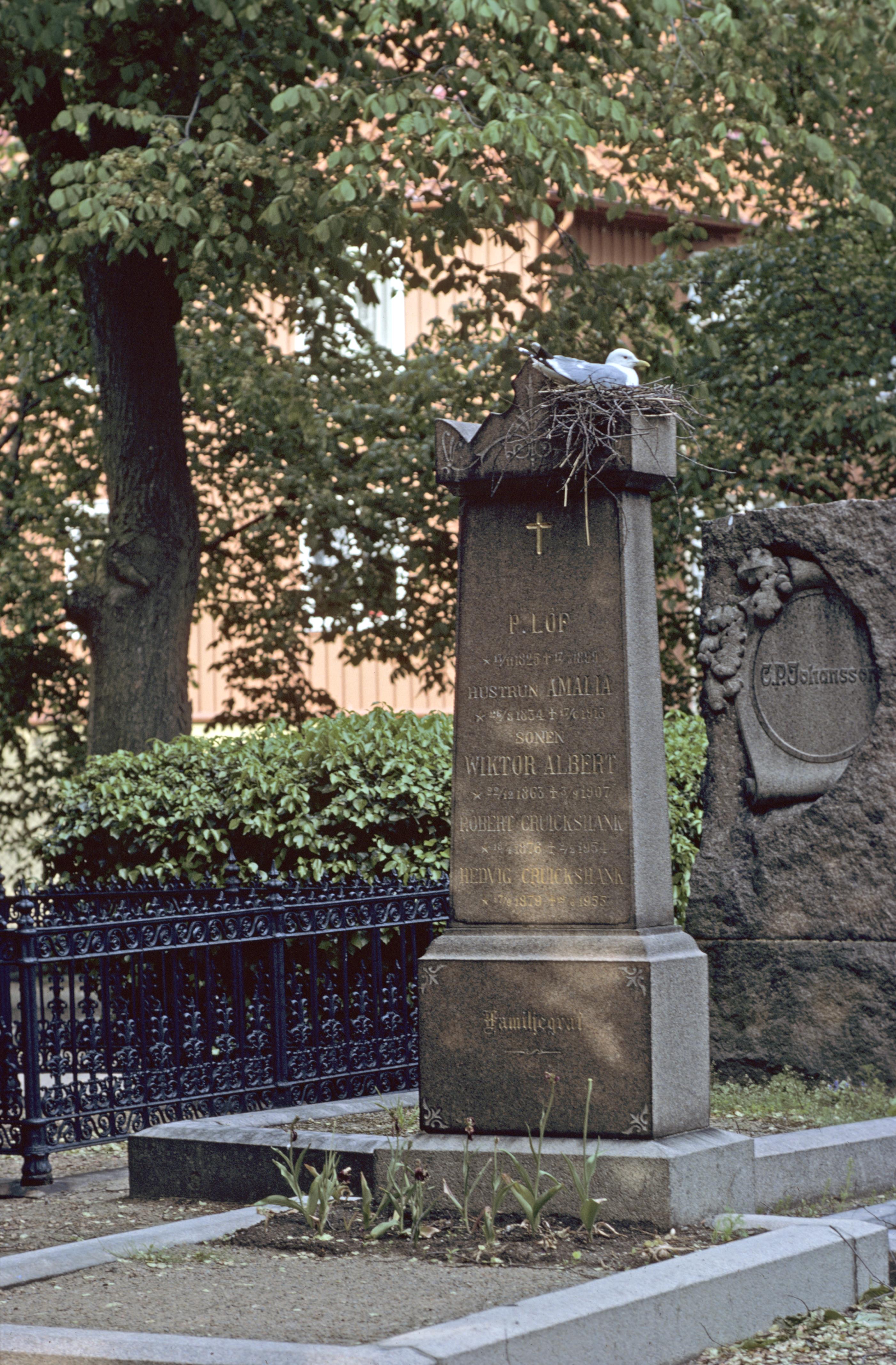 Pål-Nils Nilsson, Göteborg, Mariebergs kyrkogård