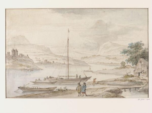 Unknown, Rhine River Landscape