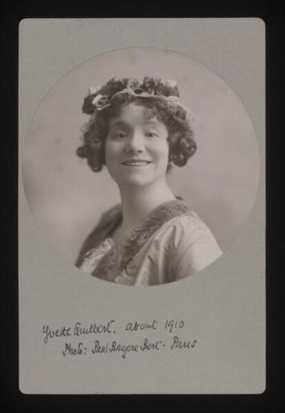 unknown, Miss Yvette Guilbert