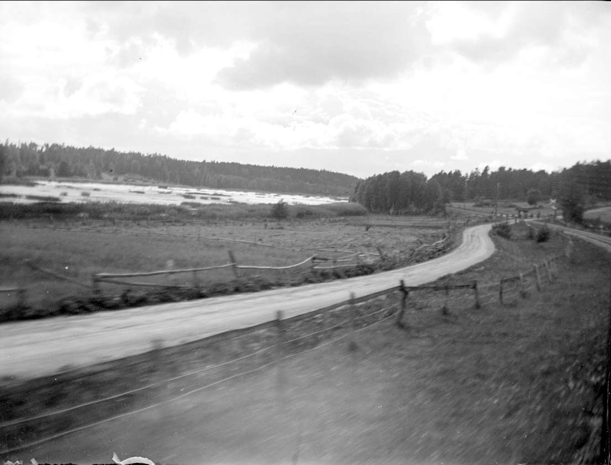 August Fredrik Schagerström, Landskapsvy, Skederids socken, Uppland 1927