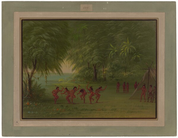 George Catlin, Tapuya Encampment