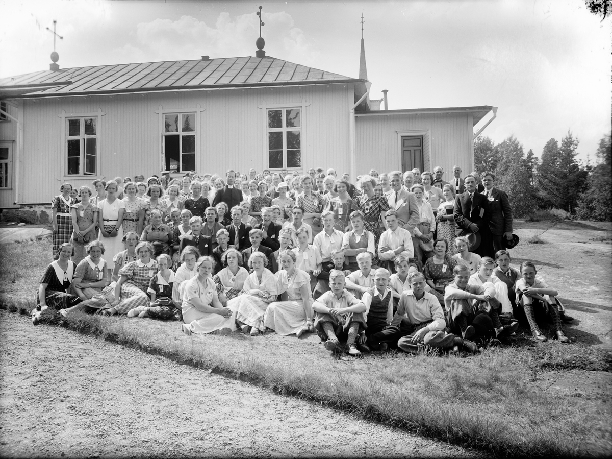 Skötsner-Edhlund, Grupporträtt, Östhammar, Uppland